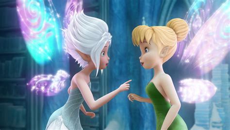 Tinker Bell meets a highly talented frost fairy, Periwinkle, for the very first time | Disney ...