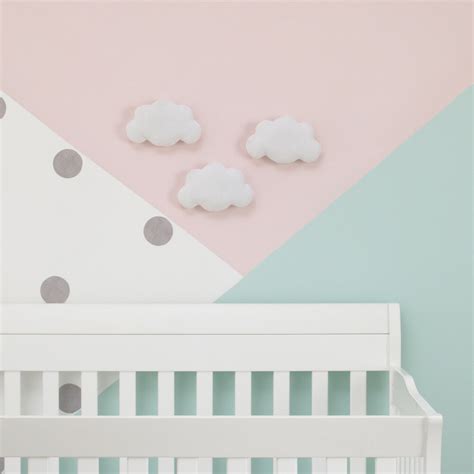 Isabelle & Max™ Veale Soft Cloud Shaped Baby Nursery 3D Wall Decor ...