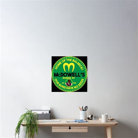 "McDowells logo" Poster for Sale by Kenzoo215a | Redbubble