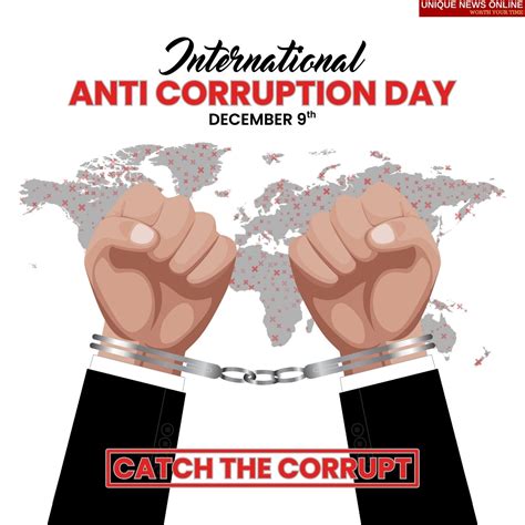 International Anti-Corruption Day 2021 Quotes, Images, Messages, Slogans, and Poster to create ...