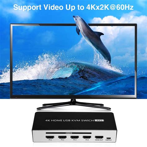 4K 4×1 HDMI USB KVM Switch – Honorstand Technology Co.,Limited