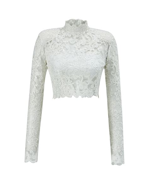 White Lace Skirt - Simay Kislaoglu