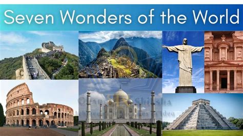 Seven Wonders of the World List Updated