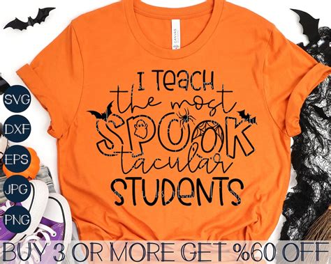 Funny Halloween Teacher SVG, the Most Spooktacular Students SVG, Trick or Teach SVG, Png, Svg ...