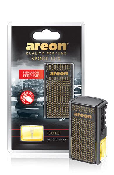 Areon Car Perfume Luxury and Elegant 0.27 oz Vent Clip Air Freshener, Gold Scent | eBay