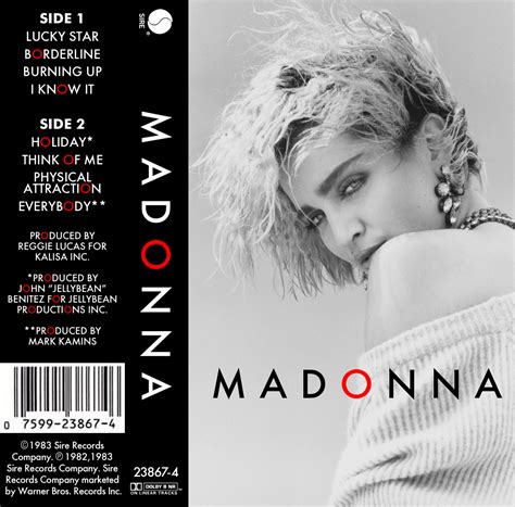 Madonna FanMade Covers: 80's Albums - Cassette Art