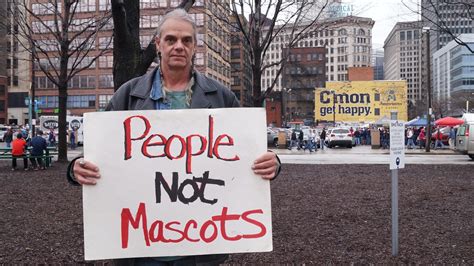 Photos from the Home Opener Anti-Wahoo Protest | Cleveland | Cleveland ...