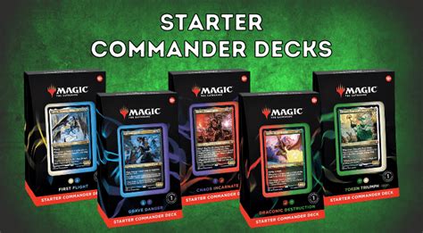 Starter Commander Decks: Complete Guide