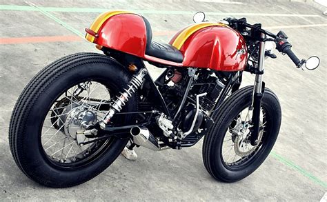 Yamaha Scorpio | Cafe racer, Cafe racer bikes, Motorfietsen