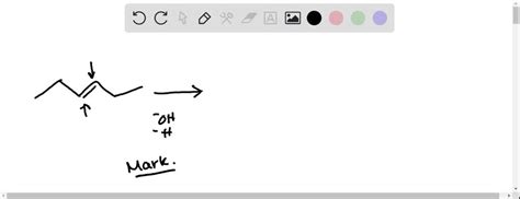 SOLVED: Draw the product of the hydration reaction of 3-hexene.