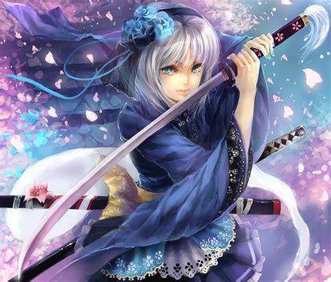 Touhou Katana | Anime kunst, Manga anime, Anime