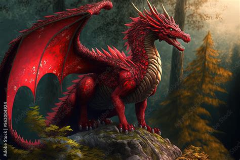 Welsh Dragon Art