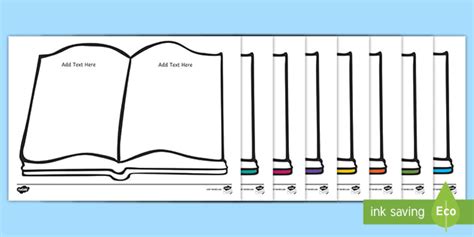 Open Book Template Free - FREE PRINTABLE TEMPLATES