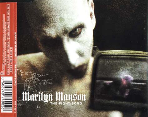 Marilyn Manson - The Fight Song (2001, CD1, CD) | Discogs