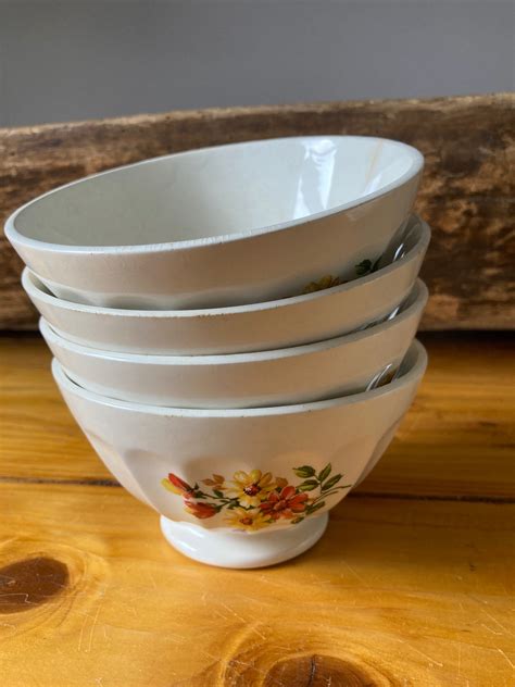 Floral cafe au lait bowl - Considered Living UK