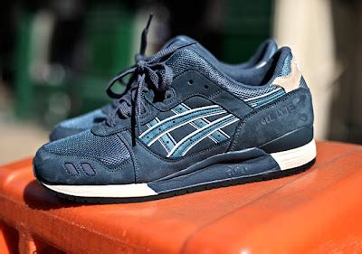 Get Familiar......: Ronnie Fieg x Asics Gel Lyte III “Navy-Aqua”