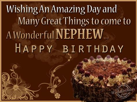 Birthday Wishes For Nephew - Wishes, Greetings, Pictures – Wish Guy