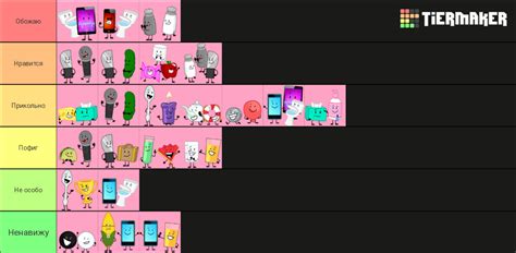 Inanimate insanity ships!(411 SHIPS) Tier List (Community Rankings) - TierMaker