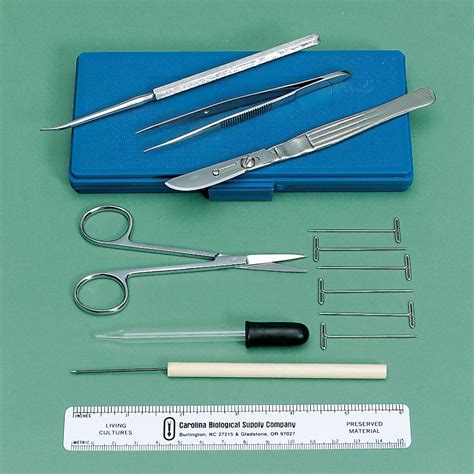 Dissecting Set, Biology Training, Molded Plastic Case | Carolina ...