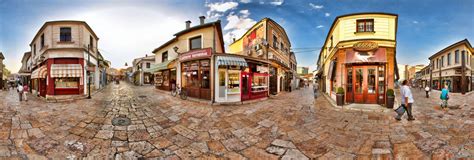 Old town (Стара чаршија) in Skopje, Macedonia 360 Panorama | 360Cities