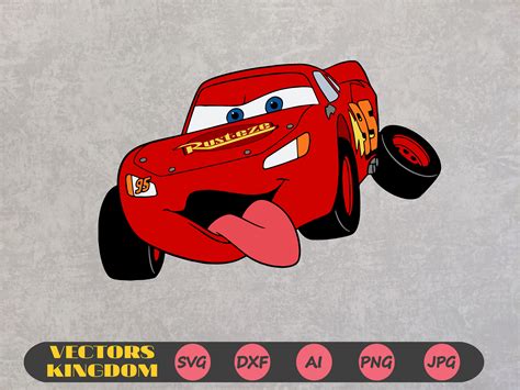 Lightning McQueen svg Montgomery McQueen svg Lightning - Etsy Österreich