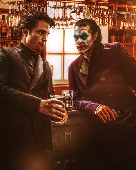 Batman Robert Pattinson & Joker Joaquin Phoenix Wallpaper, HD ...