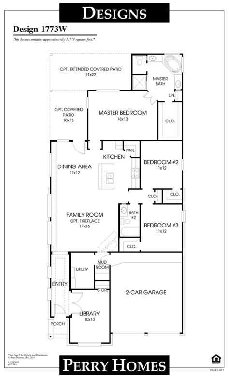 Perry Homes Floor Plans - House Decor Concept Ideas