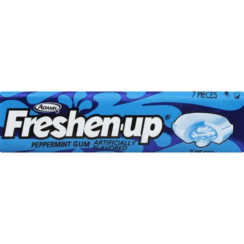 Freshen Up Gum, Peppermint (7 each) - Instacart