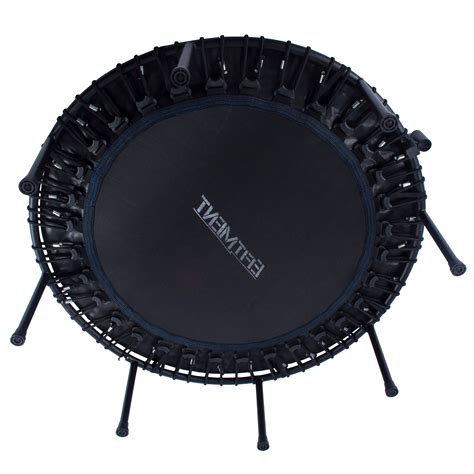 EFITMENT A024 45-in Trampoline Rebounder with Handlebar - EFITMENT