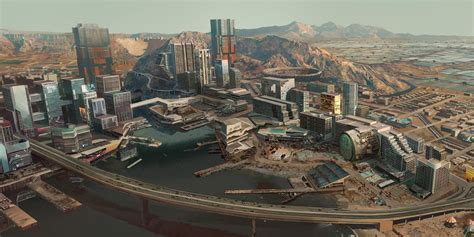 Cyberpunk 2077 Concept Art Shows Ruins of Pacifica