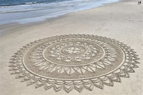 The art of beach mandalas with Sue Norman - FIFTY+SA