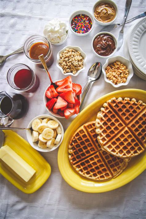 How to make a waffle bar - Sweetphi