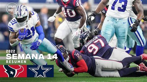 🚨[DRAMA EN TEXAS] Houston Texans vs. Dallas Cowboys | Semana 14 NFL ...