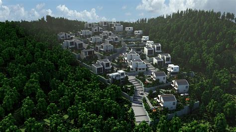 Modern Village Minecraft Map