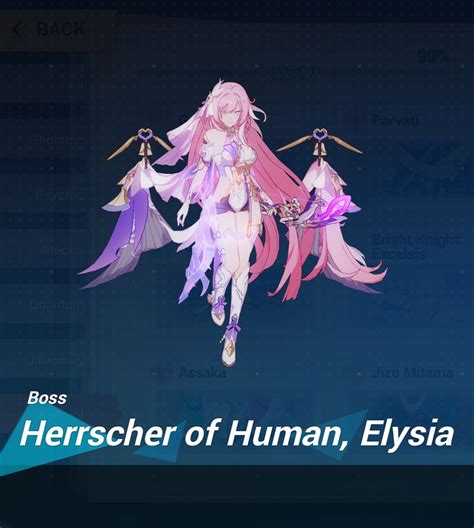 Herrscher of Human, Elysia - Official Honkai Impact 3 Wiki