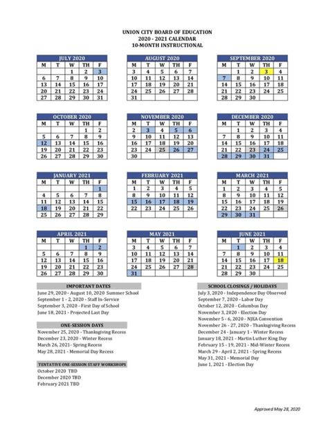 New Haven School Calendar 2021-2024 - 2024 Calendar Printable