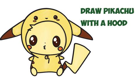 How to Draw drawing cute pokemon pikachu Easy Tutorial for All Skill Levels