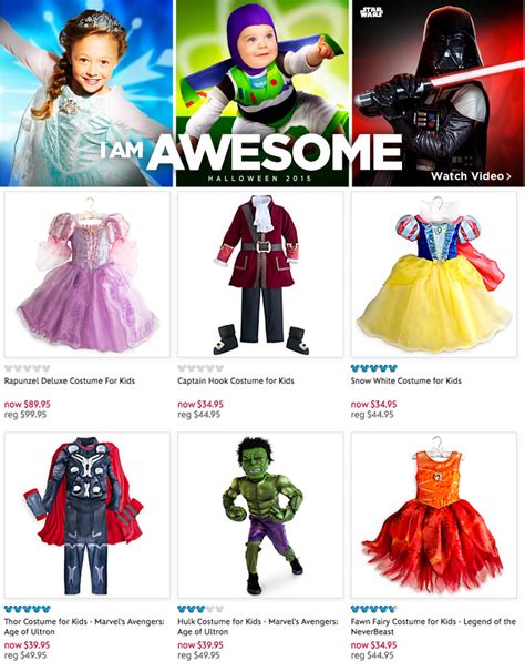 Disney Store Removes Halloween Costume Gender Divide | The Mary Sue