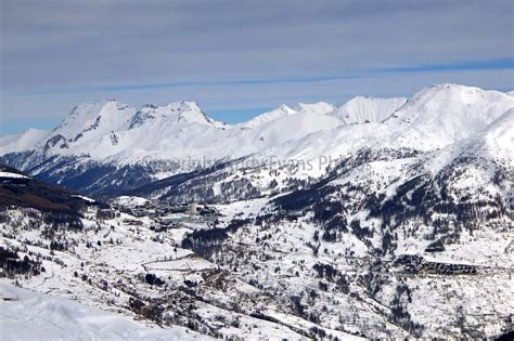 Sestriere Ski Resort (Site of 2006 Winter Olympics), Turin Province ...