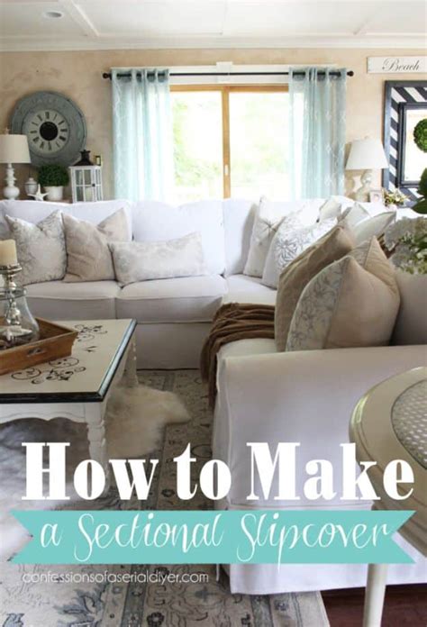 34 DIY Slipcovers For Chairs, Couches and More