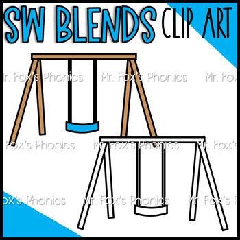 SW Blends Clip Art: Beginning Blends Clip Art by Mr Fox | TPT