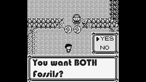 Get Both Helix Fossil And Dome Fossil In Mt. Moon- Pokémon Red/Blue - YouTube