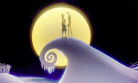 Jack and Sally, The Nightmare Before Christmas | Disney Kiss GIFs | POPSUGAR Love & Sex Photo 38