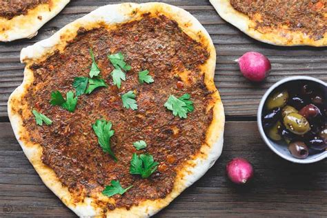 Easy Lahmacun Recipe (Turkish Pizza) | The Mediterranean Dish