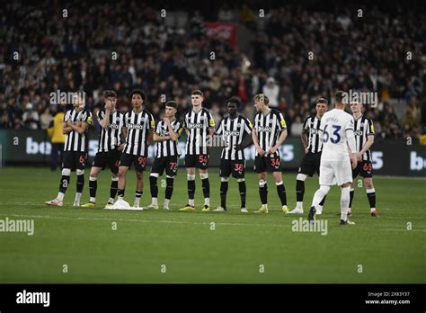 MELBOURNE, AUSTRALIA. 22 May, 2024. Pictured: The Newcastle United squad watch on during ...