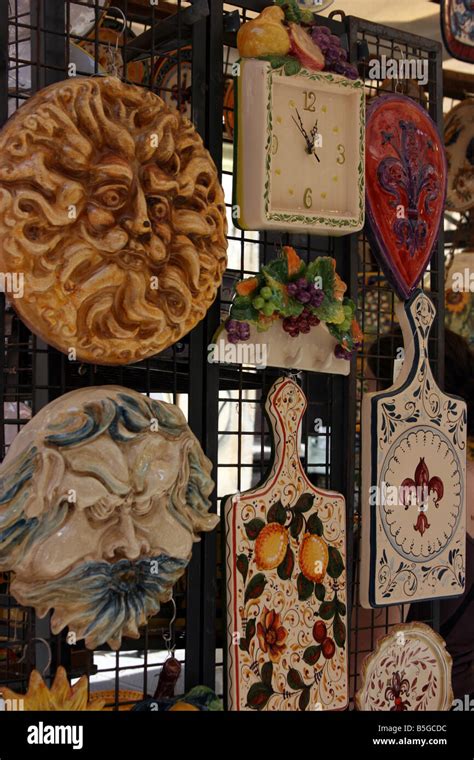 Souvenirs from Florence, Italy Stock Photo - Alamy