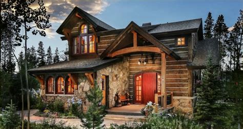 Charming Mountain Chalet In Colorado - Log Homes Lifestyle