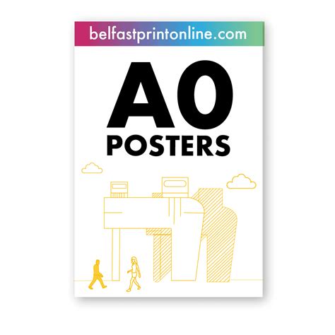 A0 Posters Small Quantity - Belfast Print Online