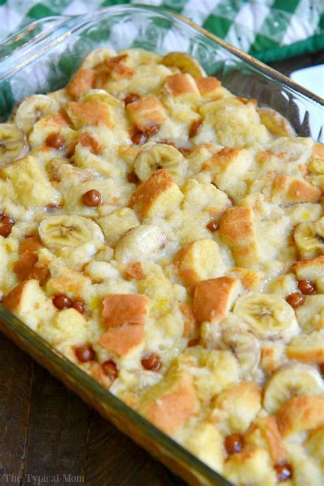 Easy Banana Bread Pudding Recipe · The Typical Mom