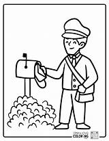 27 Mail Carrier Coloring Pages Free PDF Printables  Simply Love sketch template